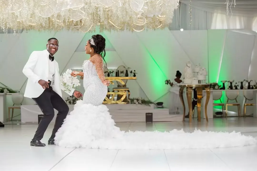 Nyasha and Simba during their wedding ceremony in Harare — founder's pre-Caronai experience, planned and coordinated by Tanaka